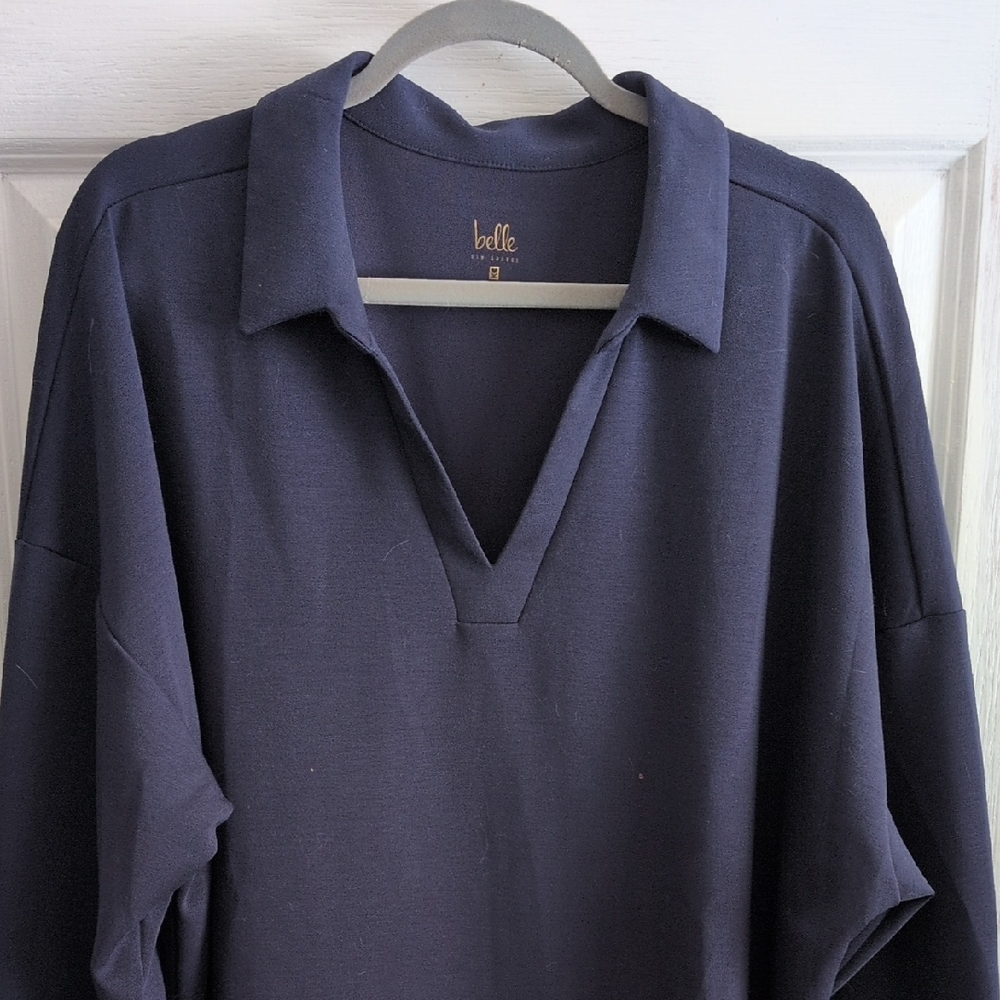Belle by Kim Gravel ScubaLuxe Polo / Twilight